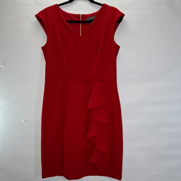 Jessica Howard Dresses & Skirts - Jessica Howard Red Midi Women's Dress Size 10